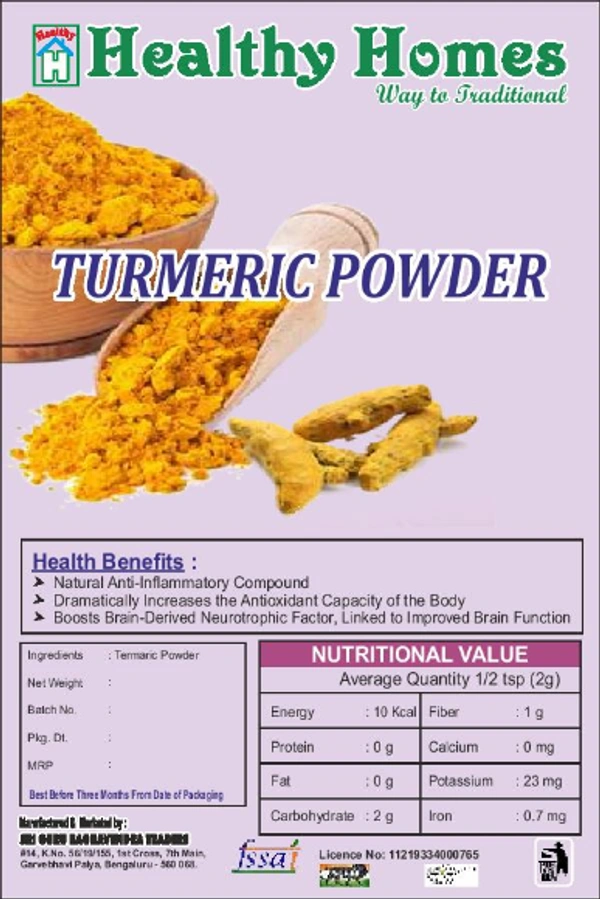 Healthy Homes Turmeric Powder - 100 GMS